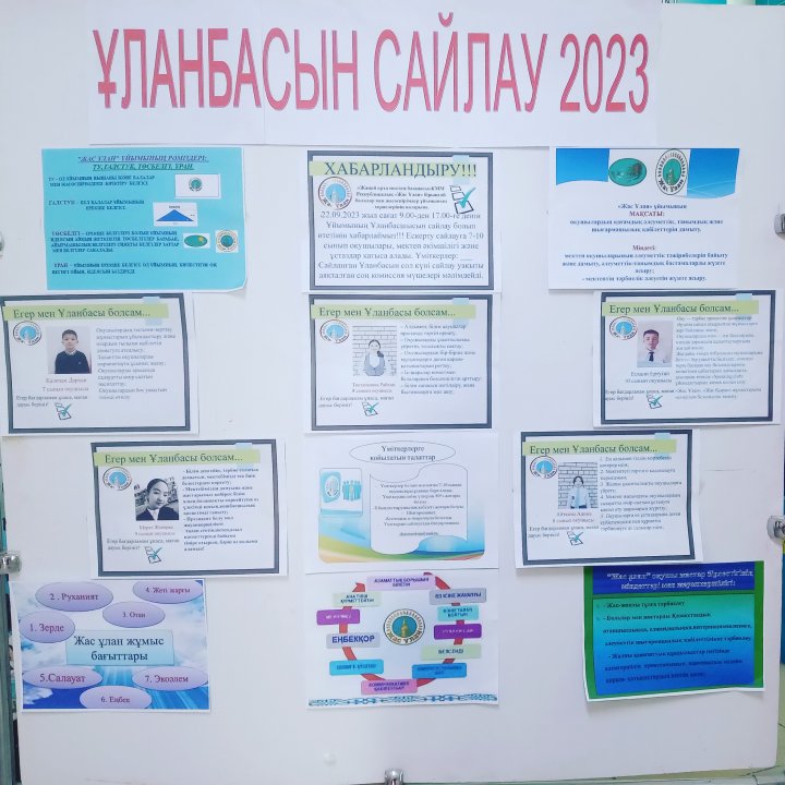 "ЖанайSecondary school -бақшасы"КММ "Жас Ұлан" ұйымы