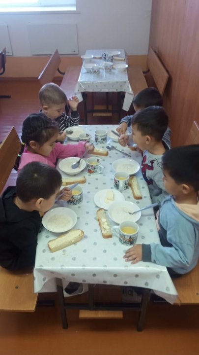"Еркетай" балабақшасының тәрбиеленушілердің күнделікті ас мәзірі